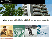 Tablet Screenshot of hi-con.dk